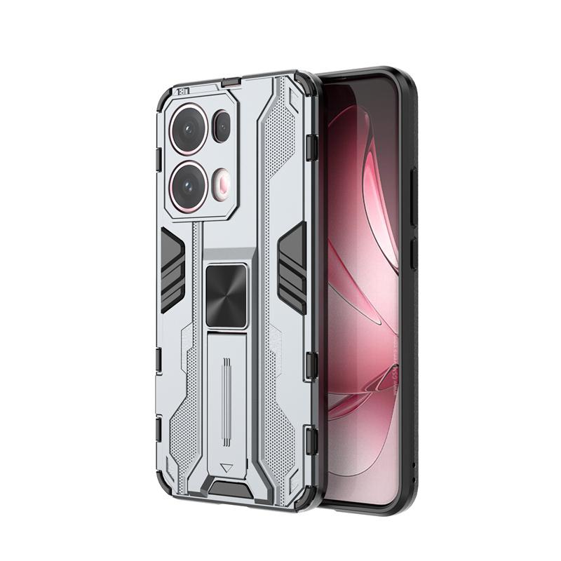 

Funda For OPPO Reno 13 Pro 5G Case Car Magnetic Holder Shockproof Armor Cases For OPPO Reno13 Pro Hard PC Kickstand Back Cover For Reno13 5G