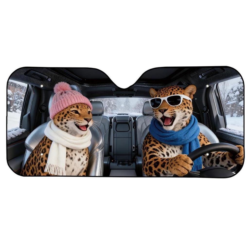 Custom Print Universal Foldable Car Sunshade: Aluminum Foil Blackout Curtain for Front Window