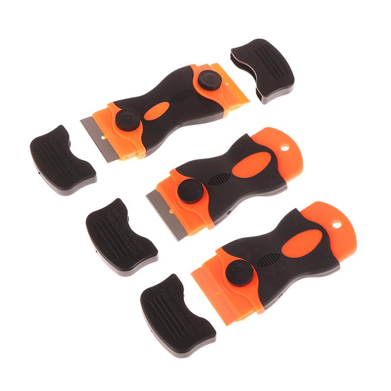 Nail Art Stamping Steel Plate Scraper Pattern Clearer Removable Cleaning Shovel Glue Stickers Tools For Nail Art Accessories