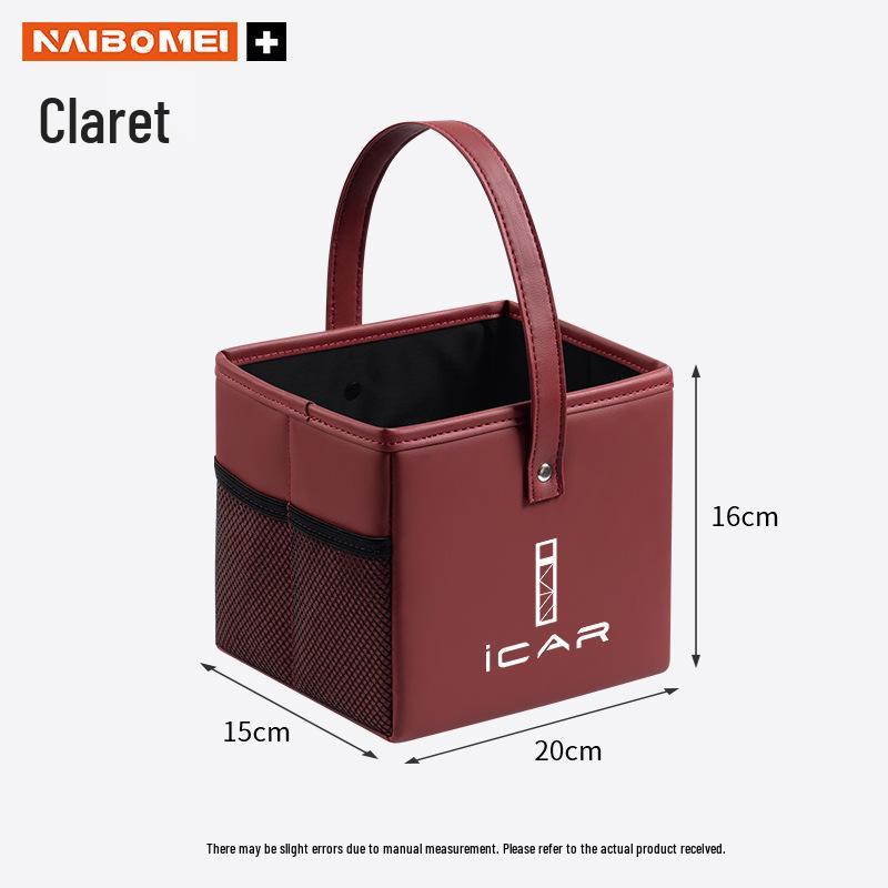 iCAR V23 Armrest & Seat Organizer Storage Box - Interior Car Accessory