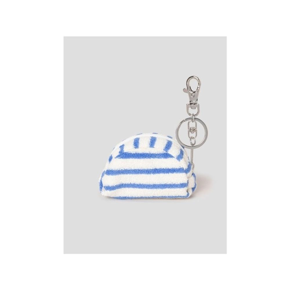 8SECONDS Stripe Keychain Ivory (19578ZWY80)