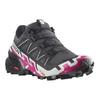 Salomon Speedcross 6 Low Top Traction Anti-Slip Outdoor Functional Shoes Women Shoes Black Purple 417430