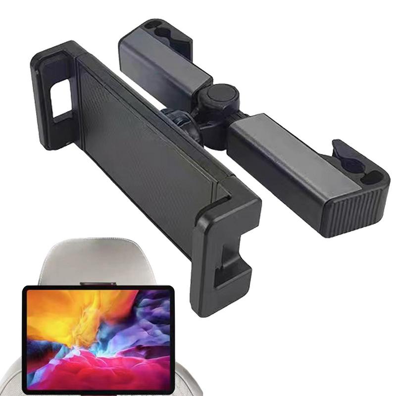 360 Degree Rotatable Car Tablet Holder Car Rear Seat Headrest Mobile Phone Holder Back Seats Tablet Mount Stand Auto Interior