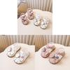 Princess Girls Sandals With Synthetic Leather Soft Sole For Toddler Summer Play