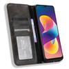 For TCL 50 LE Wallet Phone Case Anti-Scratch Retro Stand Leather Flip Cover