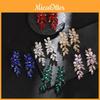 Elegant Alloy Floral Drop Earrings For Women With Irregular Shape For Office And Casual