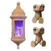 Puerto Rico Themed Coqui Frogs Wall Light Handmade Plastic Sentries Box Design Ambients Glows Perfect For Home Decors Gift