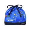 COLORFUL CANDY STYLE Lunch Bag for Medium for Blue N3484800 Boys, Drawstring, Kids, Stylish, Cute, Gusseted, Lagoon,