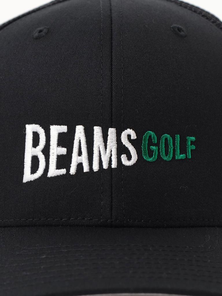 Beams Golf A-FLEX Mesh Flag Logo Cap, Black - 81411106412