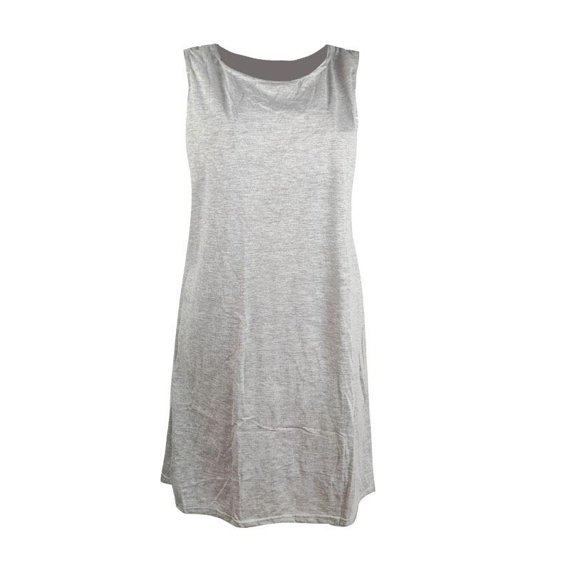 Women's 2025 Summer Casual Sundress Beach Vacation Sleeveless Tank Crewneck Mini Dresses