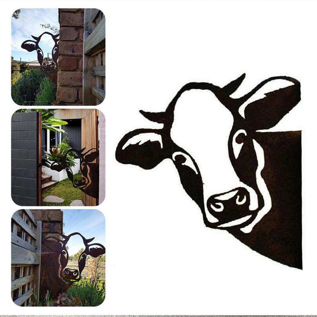 Garden Pendant Hanging Farm Ornament Animal Shape Waterproof Lawn Yard Art Decoration