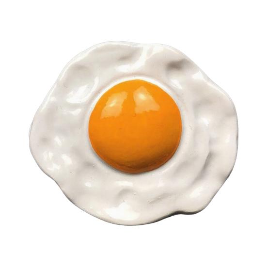 DYS Simulated Egg Refrigerator Magnet, Resin 3D Decorative Fridge Memo Notes Photo Holder for Home Kitchen Office