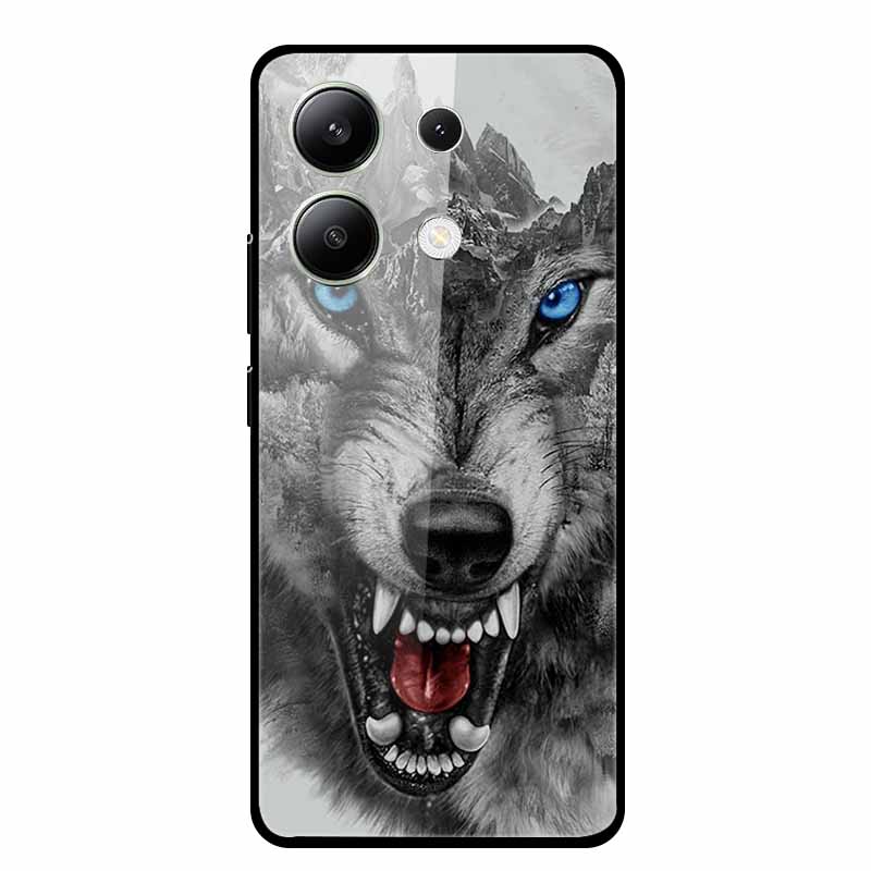 For Xiaomi Redmi Note 13 5G Phone Case Soft Bumper Tempered Glass Hard Back Cover Case For Redmi Note 13 Pro Case Note13 Pro Bag