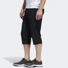 Adidas Cool 34 WV Mesh Insert Three-Quarter Pants Men Bottoms Black DY7876
