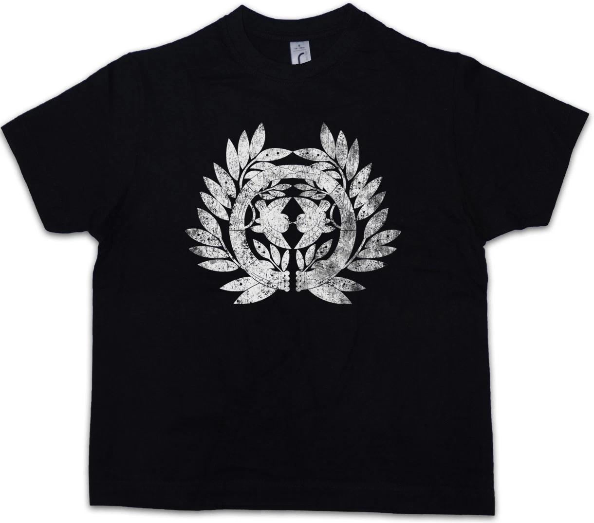 

DATE CLAN MON Kids Boys T-Shirt Japan Shogun Samurai Ninja Flag 140