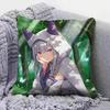 Re Zero Infinity Emilia Cute Anime GGirl  Pillow Covers Home Sofa Cushion Covers and Aecorative Custom