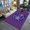 Colorful Cartoon Monsters Pattern Rug for Home Decor Suitable for Use As an Anti-slip Game Mat for Living Room and Bedroom Sofas