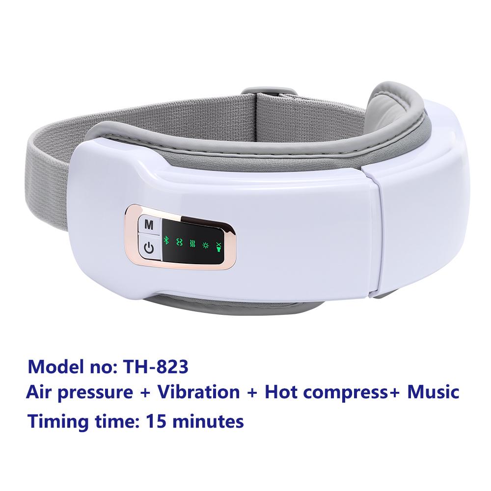 Hot Compress Smart Eye Massager Bluetooth Music Vibration Massage Eyemask Portable Eye Care Device Fatigue Dry Eyes Relax