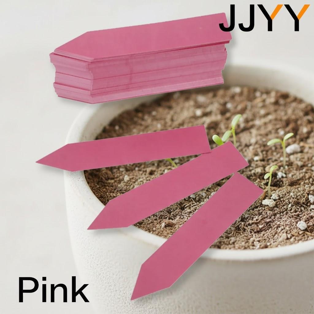 

100Pcs Waterproof PVC Plant Labels Garden Nursery Markers Durable Reusable Identification Tags