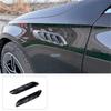 Car Style Body Leaf Trim Frame Side Fender Air Vent Cover Protector Decoration Accessories For Mercedes-Benz E Class W214 2024 +