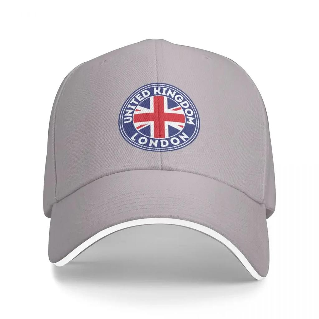 London British Flag Souvenir Baseball Cap Beach Outing Big Size Hat Men Luxury Brand Women's