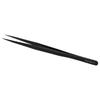 Accuracy Tweezer Portable Stable Corrosion Resistance Fine Point Tweezer for Cellphone PC Black