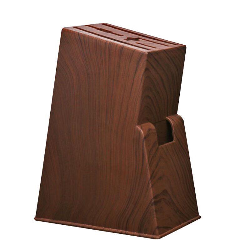 De Buyer Dubový Vodotěsný Blok na Nože s Více Otvory