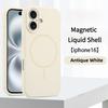 Luxury Liquid Silicone For Magsafe Magnetic Wireless Charger Case For For Iphone 16 15 14 Plus 13 12 Pro Max Shockproof Soft Cover