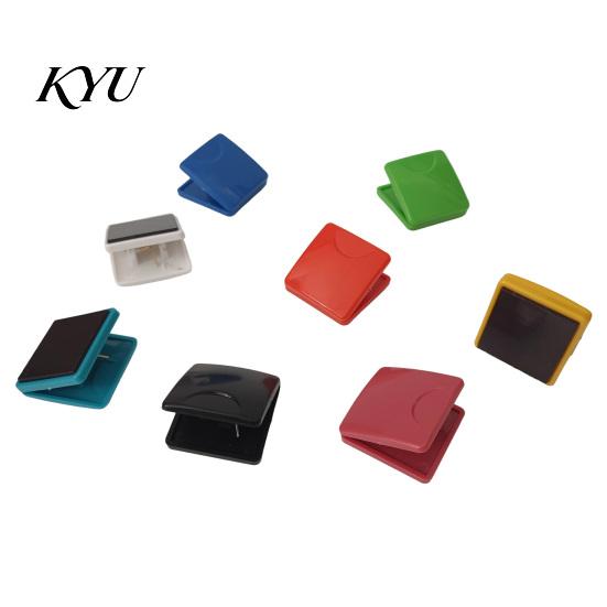Kitchen Gadget for Food Storage 8PCS Magnetic Note Clips, Heavy Duty Strong Spring Memo Holders, Grip Clips Notes Magnet Multi-color Photos And Snack