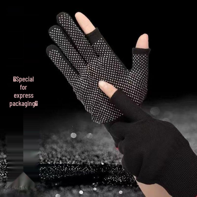 Unisex Wear-resistant Breathable Cycling Gloves - Non-slip, Touchscreen Compatible, Fingerless