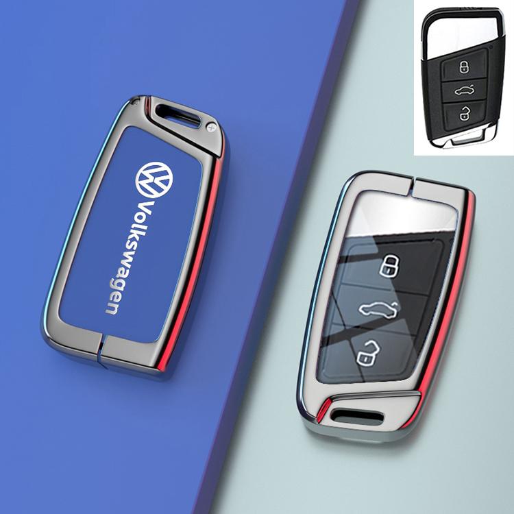 Für VOLKSWAGEN VW für Volkswagen Tiguan VW Golf 7 4 5 Mk4 6 MK7 für Skoda Octavia A7 für Seat Leon Ibiza Altea Metall Auto Schlüsselhülle