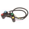 22mm Handlebar Motorcycle Switch 5 Function Button Switches For Electric Bike Modification Accessories