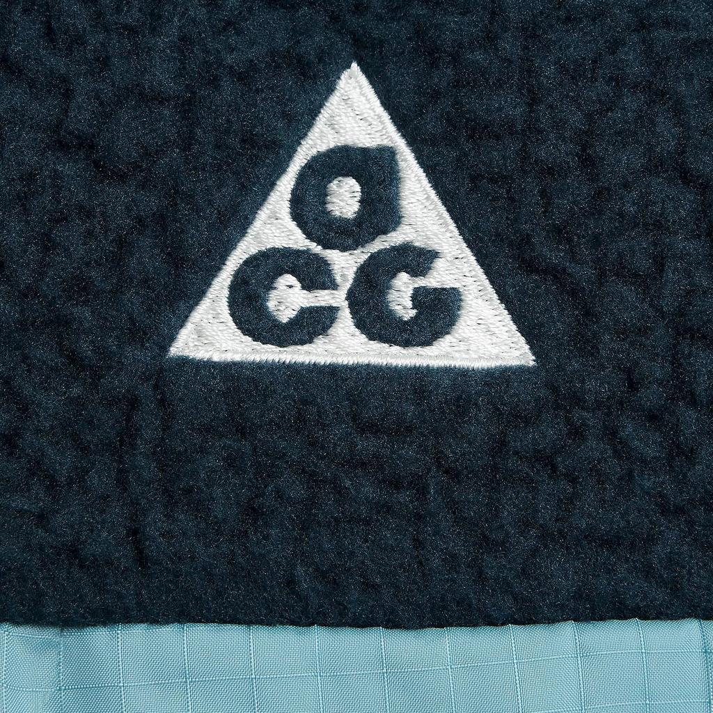 Nike Therma-FIT ACG Series Loose Warm Comfortable Kids Vests Navy-Blue Turquoise FZ5424-478