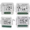 No Neutral Conductor Required for Tuya For ZigBee For Smart Light Switch Module with Remote Control Capability