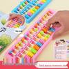 Second Grade Primary School 5-Bead/7-Bead Abacus, 13 Rows - For Lower Semester Students, Specially Designed for Mental Arithmetic.