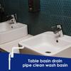Sink Drain Pipe Anti-Clogging Drainage Pipe Adjustable P Trap Anti-Odor Sink Plumbing Space-Saving Extension Tube For Bathroom