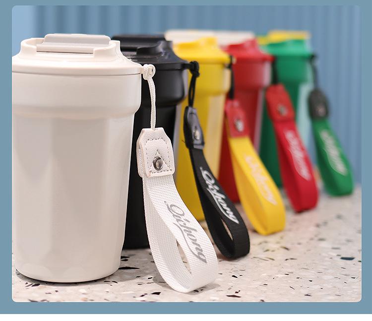 Insulated 316 Stainless Steel Coffee Cup for Students - Ideal for Outdoors, Car Use, and Gifting