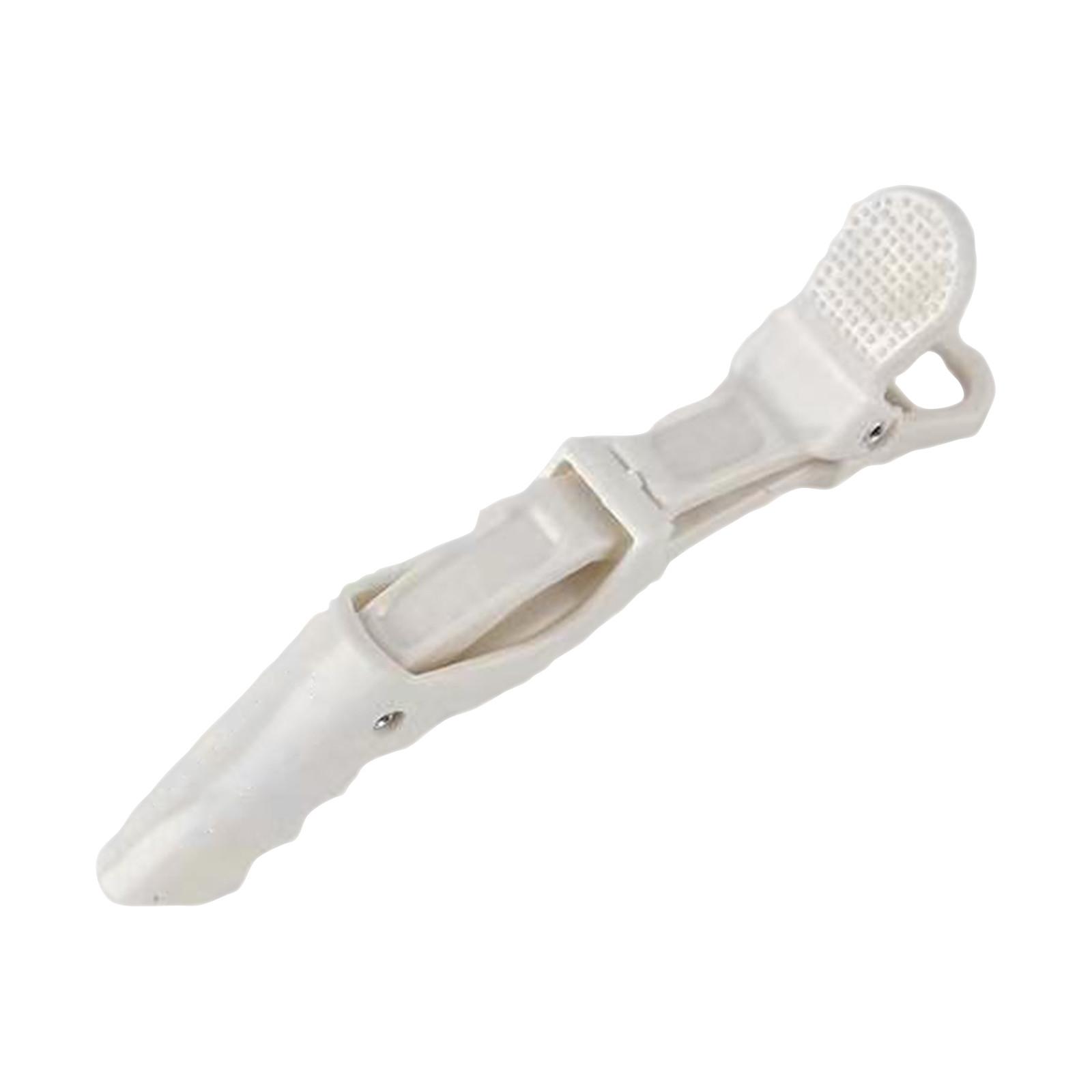 

Черная шпилька, бесшовная клипса для разделения при перманентной завивке и окрашивании One Size белый