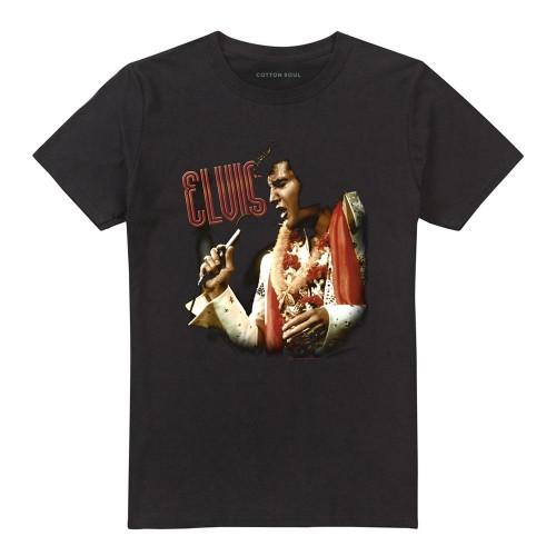 Elvis Presley Unisex Adult Soulful T-Shirt