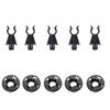 Retainer Clip Set für Nissan Qashqai Dualis J10 Navara D40 Pathfinder R51 Motorhaube Unterstützung Prod Stange Klemme Halter 65722EB300