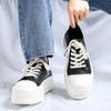 American platform canvas shoes men's niche sports high street couple big head board shoes derby shoes 18454-R