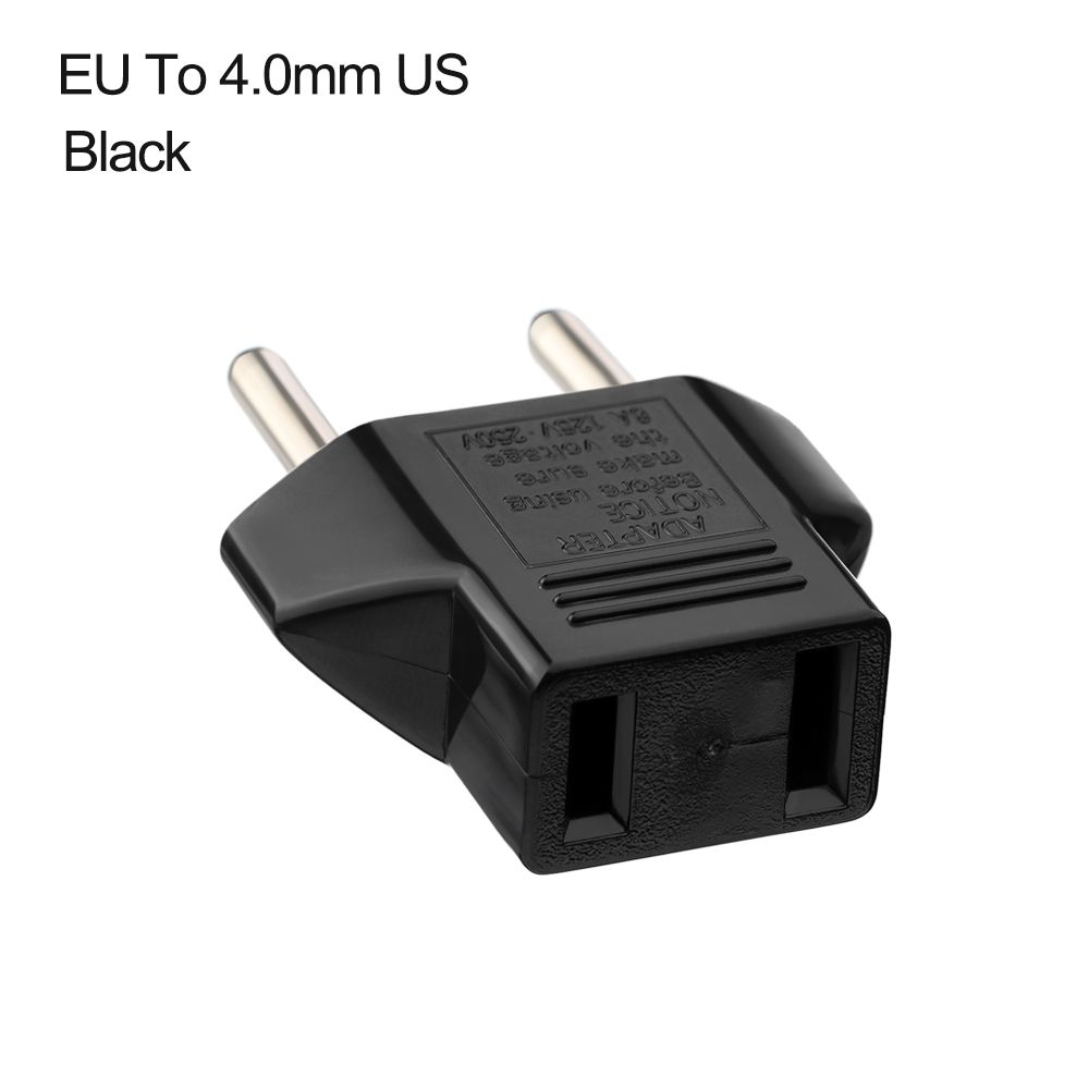 1PC AC Outlet EU To US Electric Plug Converter US To EU Plug Adapter EU Plug Adapter Power Adapter