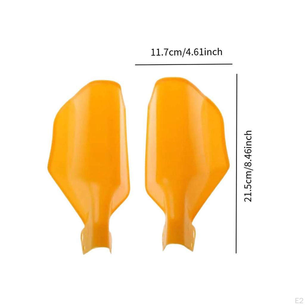 2 Pièces Protège-mains pour Moto Protection Guidon 20mm Ybr125