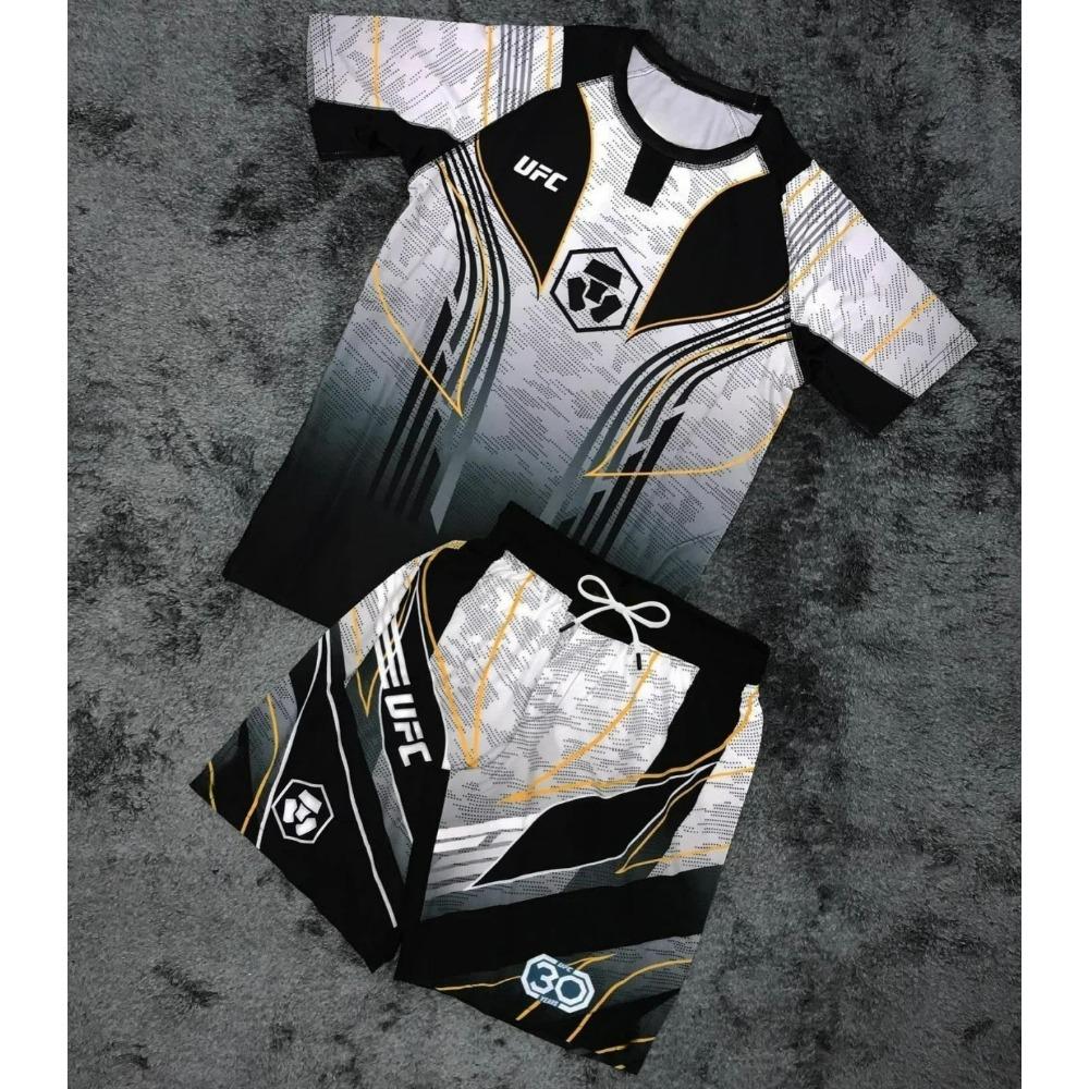 Letters Printed Kids T-shirt and Shorts 2 Piece Set Summer Casual Outfit for Boys and Girls Kids Clothing