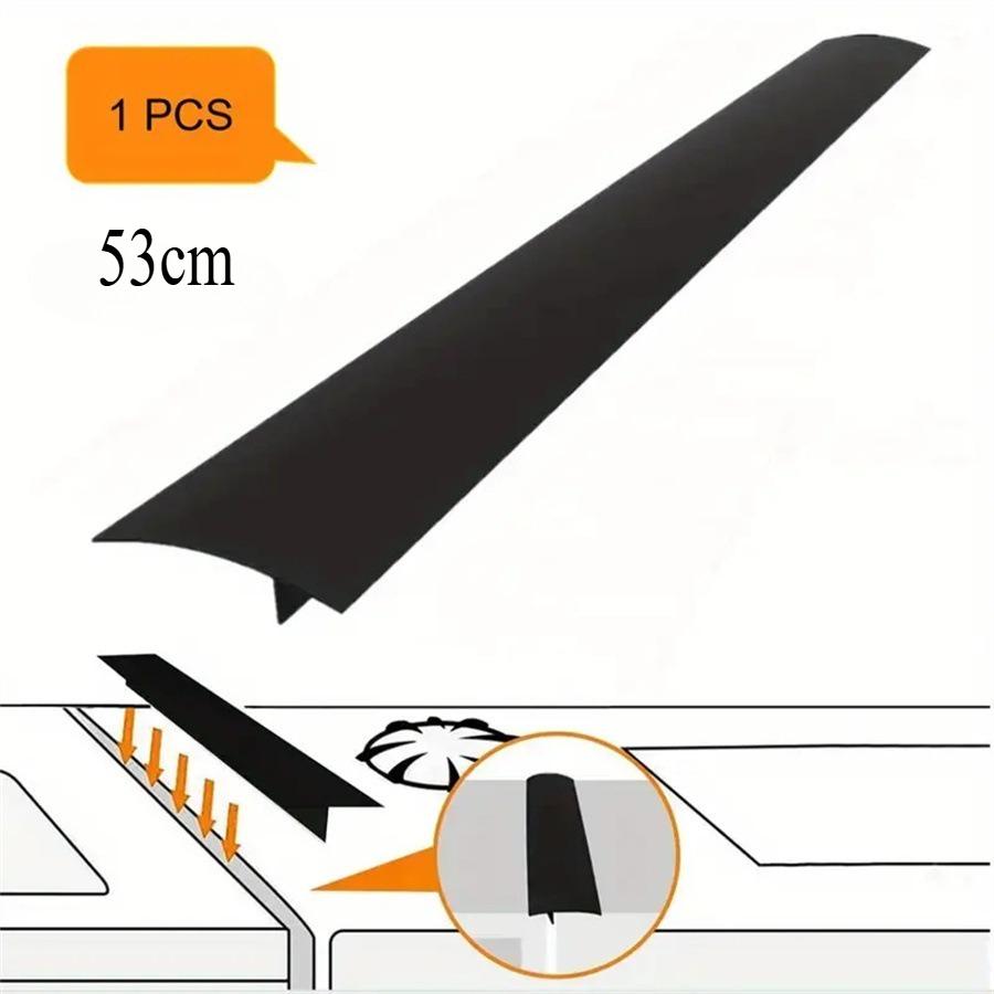 Stove Counter Gap Cover Kitchen Silicone Heat Resistant Mat Gas Stove Protector Slit Cleaning Pad Oil Dust Seal Cooker Cover