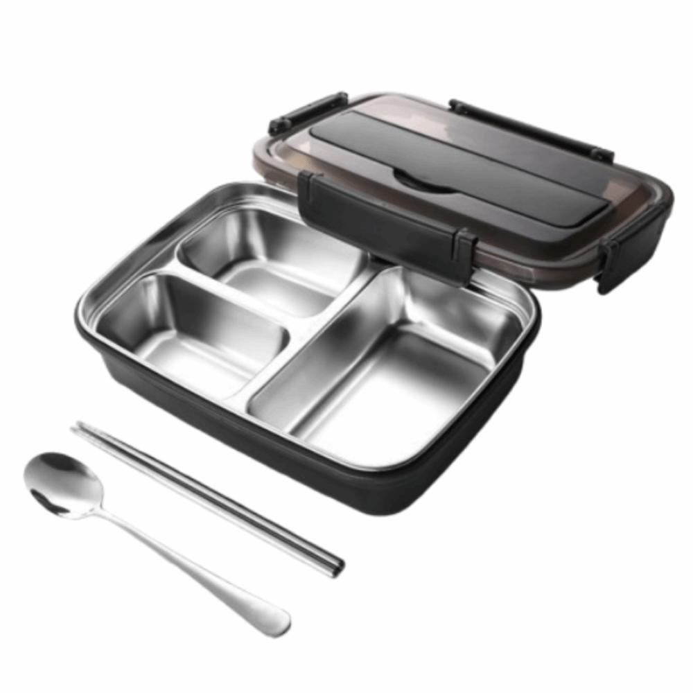Stainless Steel Divides Food Container Sealed Lunch Container Food Storage Crisper  Travel