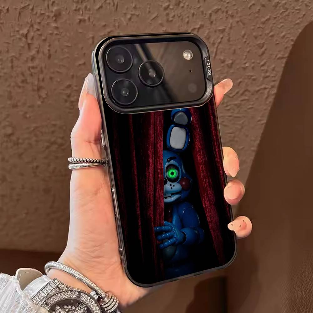 

Five Nights at Freddy s Phone Case For iPhone 17 16 15 14 13 12 11 Pro Max Plus Silver candy Matte Cover iPhone16e