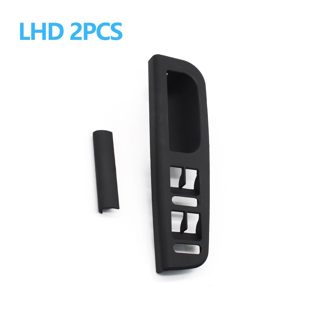 

Ручка для двери автомобиля с левым рулем, передняя, задняя, левая, правая, черная, для VW Bora Golf 4 MK4 Jetta 1999 2000 2001 2002 2003 2004 LHD 2PCS