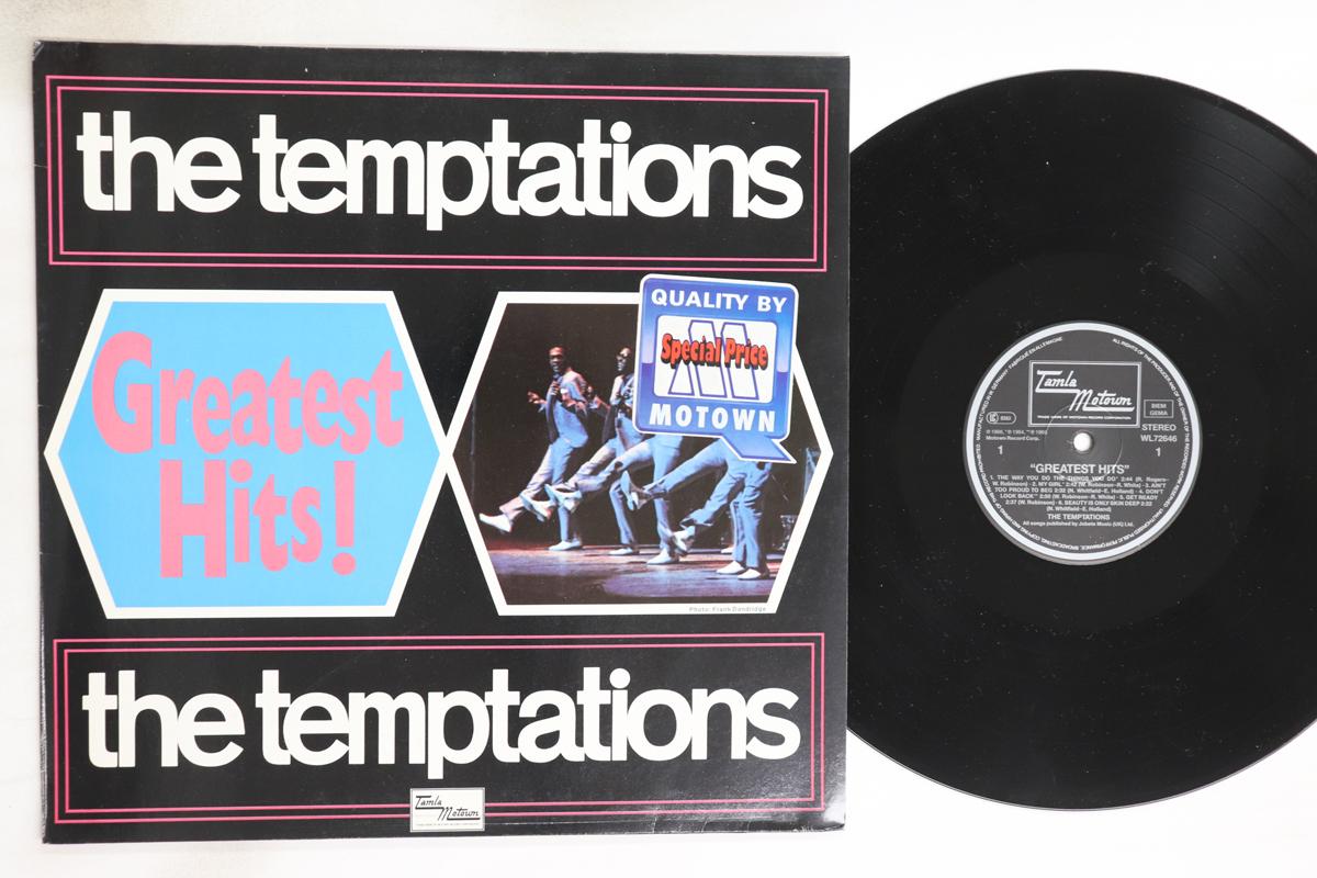 

LP Record TEMPTATIONS - Greatest Hits WL72646 TAMLA MOTOWN 1988 Germany Soul/Funk Used
