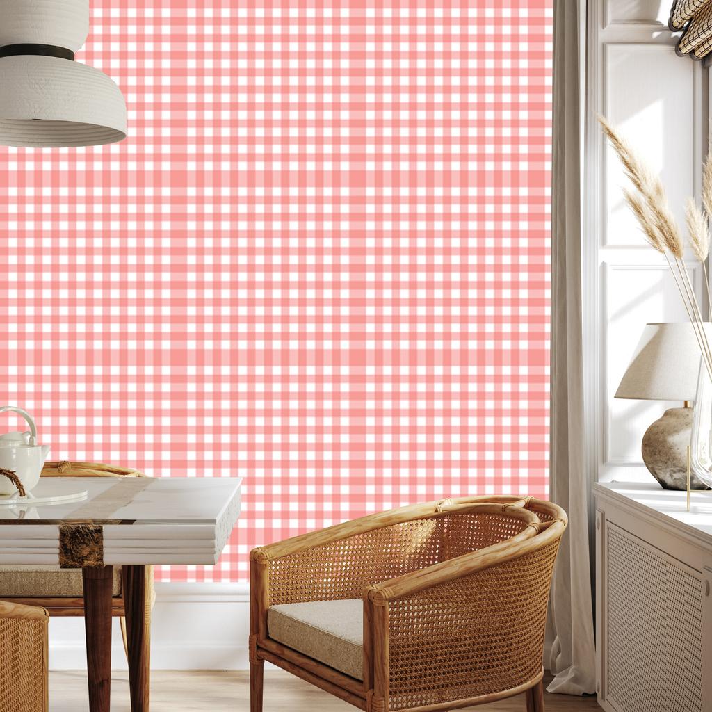 Wallpaper Fabric Pattern Coral, Fine Detail for Living Room and Bedroom 50x1000